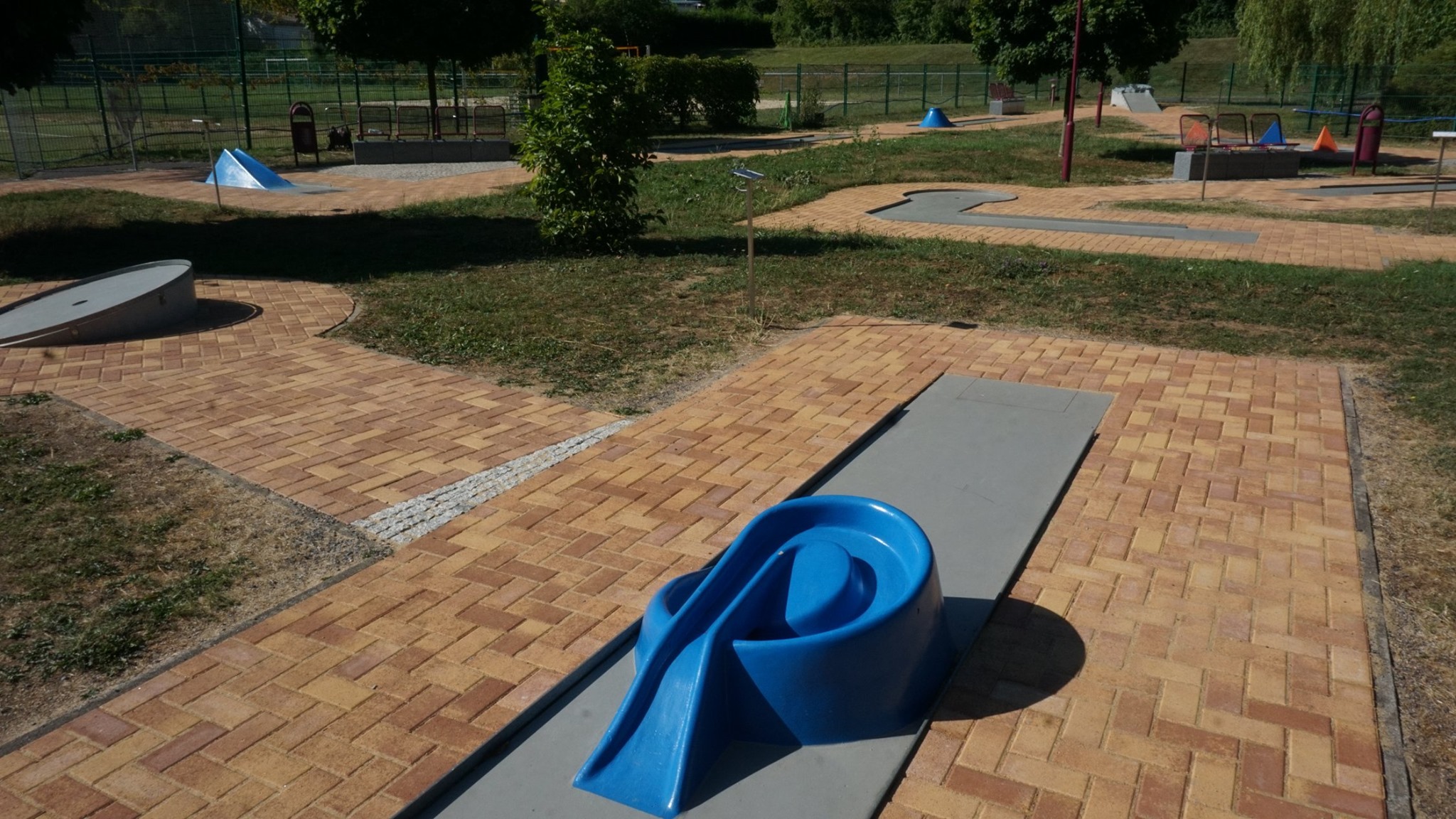 Unsere Anlage PTSV Hof, Abt. Minigolf